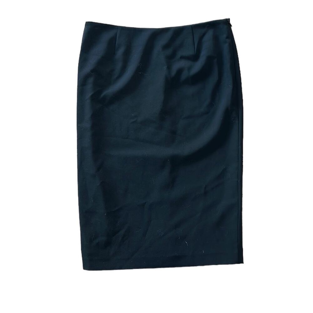 Theory Black Wool Dress Pencil Skirt Women’s size 10